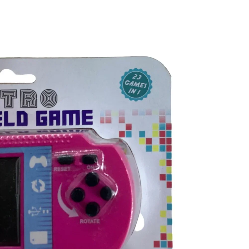 VIVITAR Retro Handheld Game-23‎ Games in 1 Tank Game Wall Ball Car Racer NEW